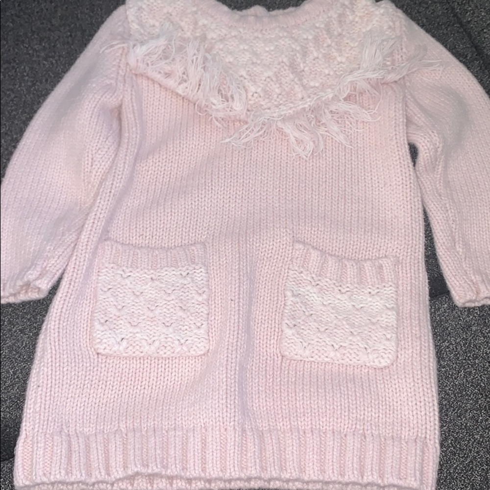 Maggie & Zoe— Pink Sweater 12M